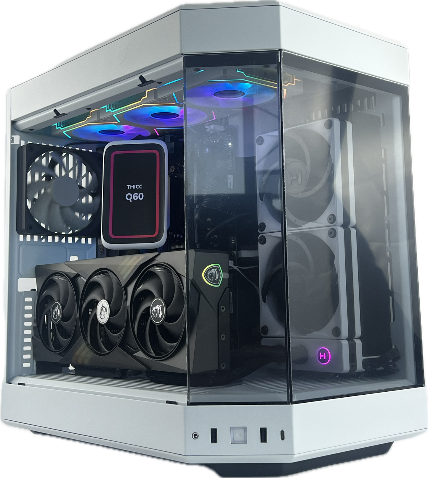 Gaming PC RTX 5080 Ryzen 7 9800X3D 32gb DDR5 1tb NVMe