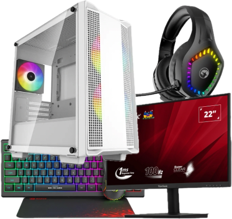 Gaming PC Bundle RTX 3050 Ryzen 5 4500