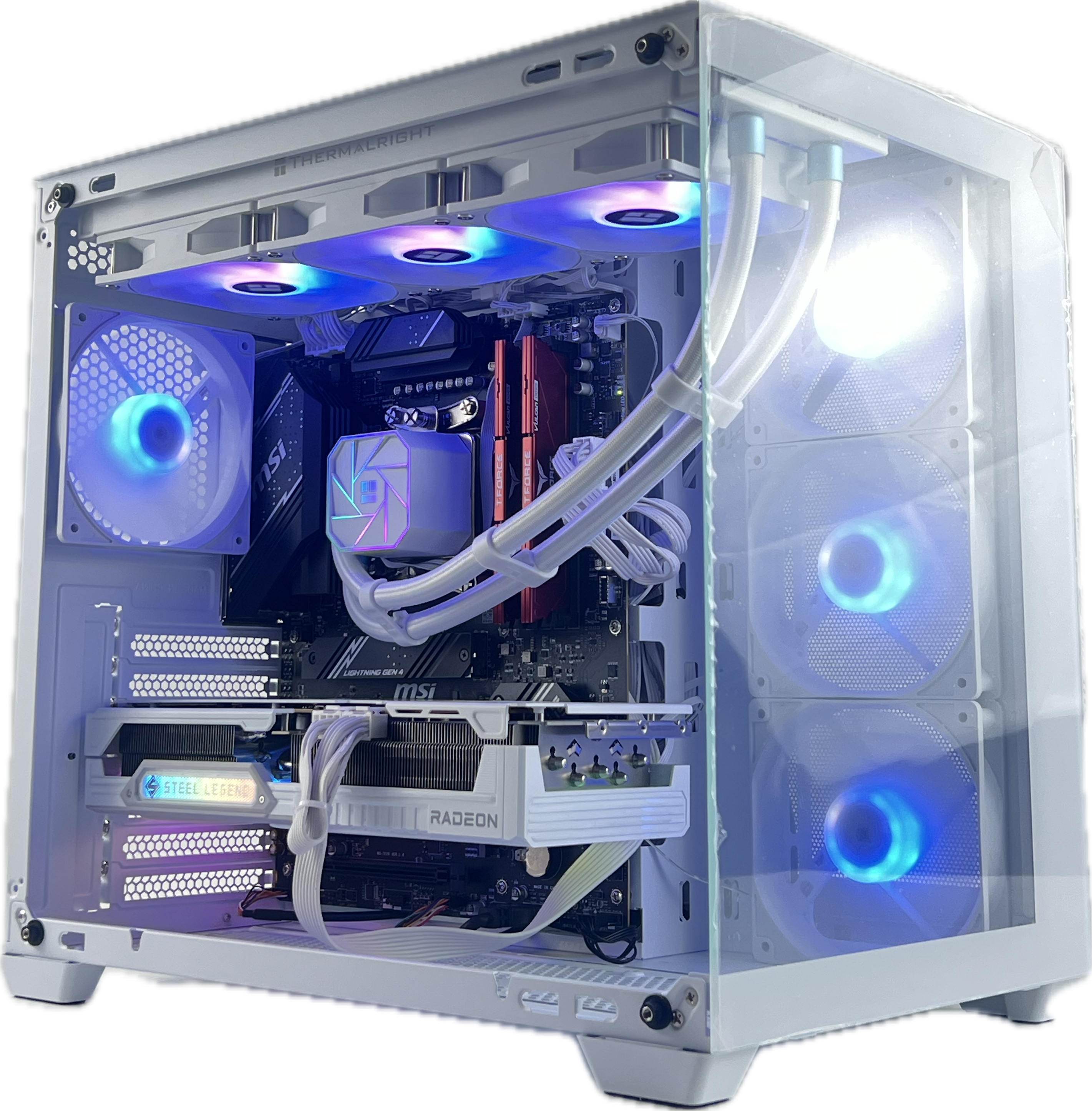 Gaming PC RX 9070XT Ryzen 7 7800X3D 32gb ddr5 1tb NVMe