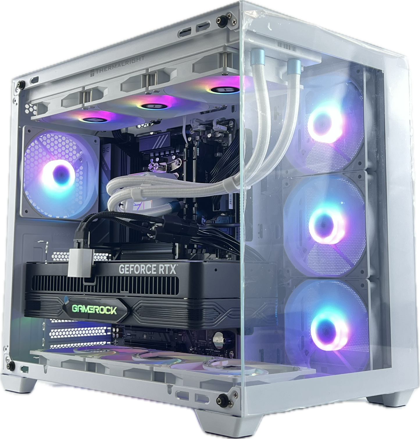 Mohammed K Custom Build Gaming PC RTX 5070TI Ryzen 7 9800X3D 32gb DDR5 1tb NVMe