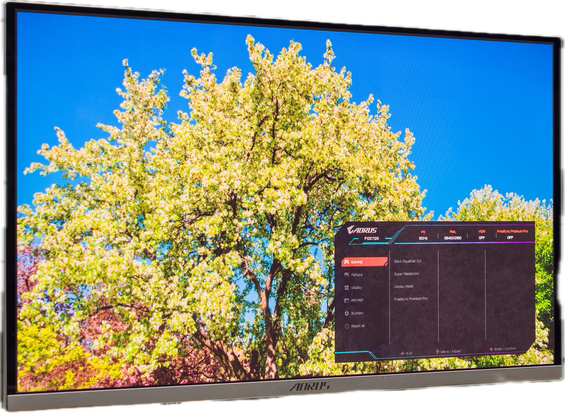 Gigabyte 1440p 360hz OLED 27” Monitor