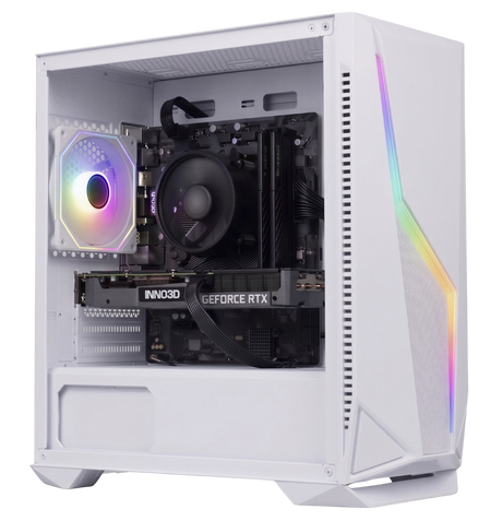 Gaming PC RTX 3050 Ryzen 5 5500 16gb DDR4 500gb NVMe