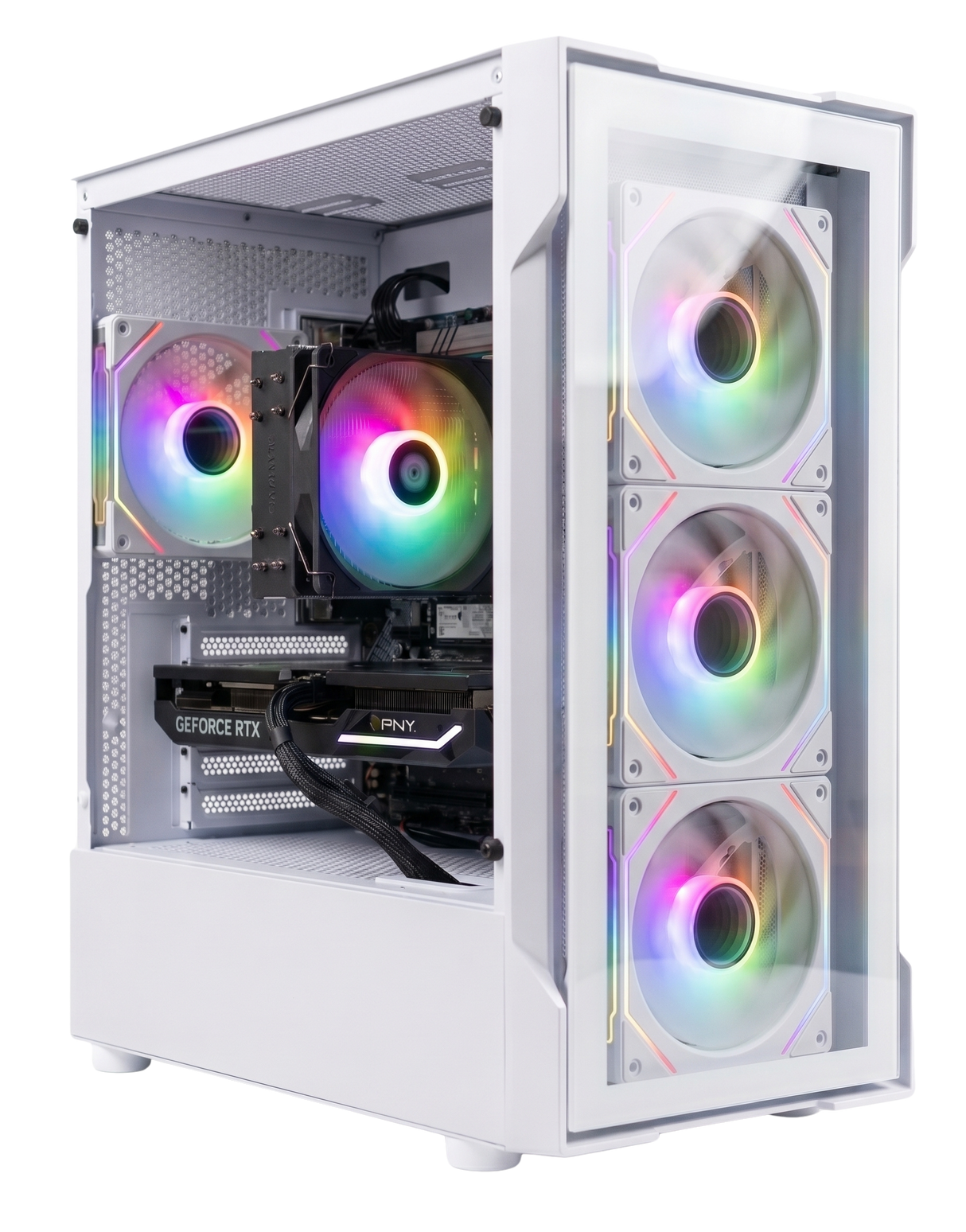 Gaming PC RTX 5060TI Ryzen 5 5500 16gb DDR4 1tb NVMe SSD
