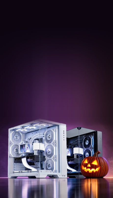 Halloween Deals: RTX 5090 gaming PCs with a jack-o'-lantern