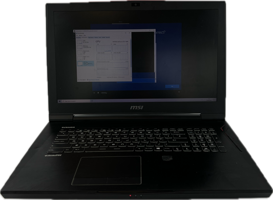 MSI GT73VR Gaming Laptop GTX 1080 i7 7700HQ 16gb DDR4