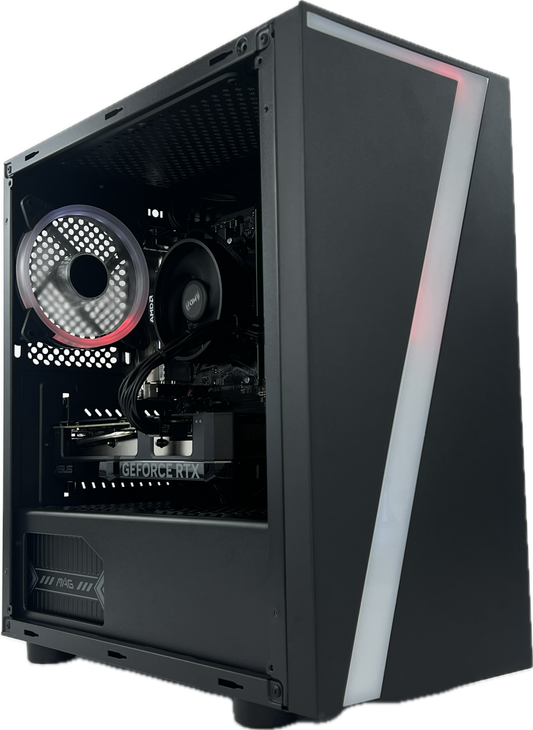 Gaming PC RTX 4060 Ryzen 5 5600 16gb DDR4 512gb NVMe