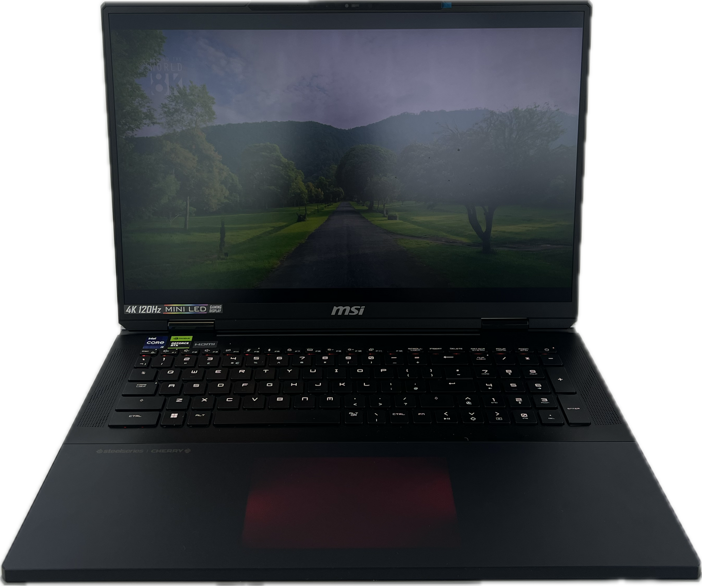 MSI Titan 18 RTX 4090 i9 14900HX 32gb DDR5 RAM 4k 120hz Mini LED