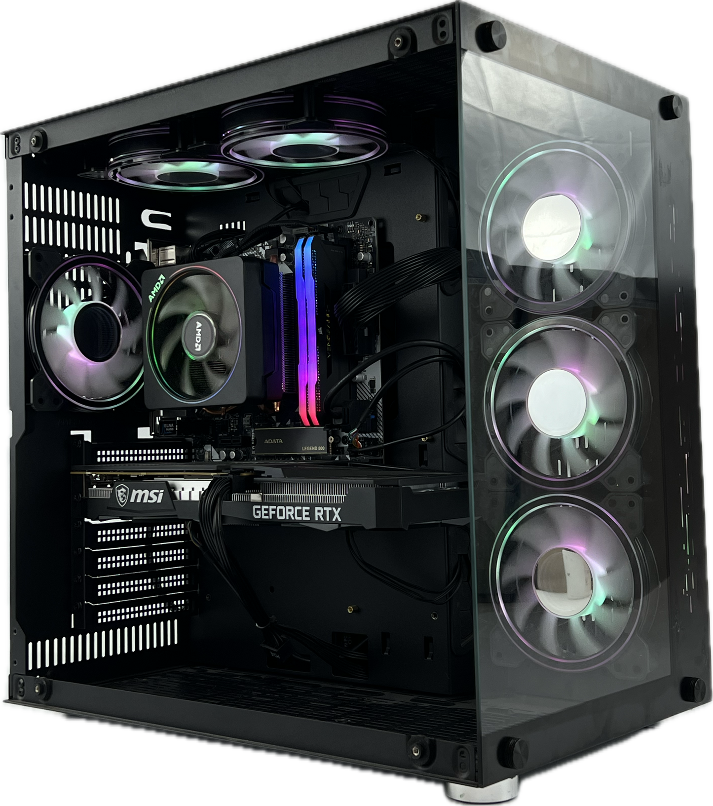 Gaming PC RTX 3060ti Ryzen 7 5700x 32gb DDR4 RAM