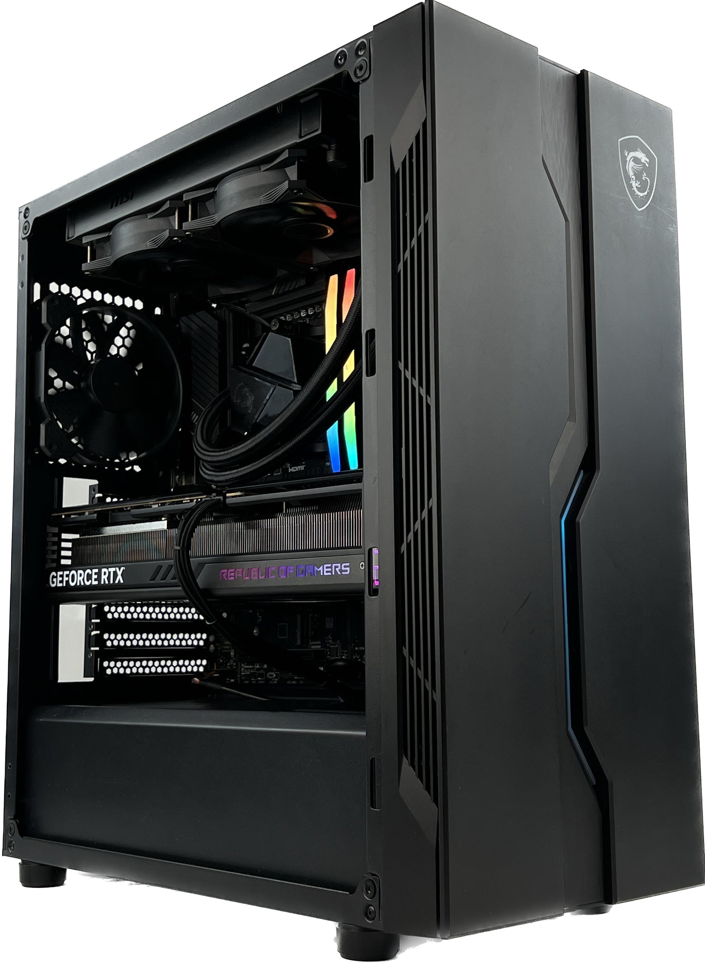 Gaming PC RTX 4080 Ryzen 7 7700x 32gb DDR5