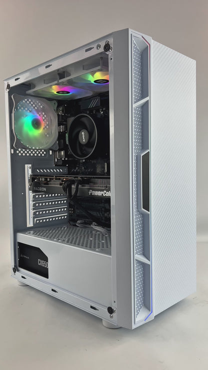 Gaming PC RX 9070XT Ryzen 5 7600 32gb DDR5 1tb NVMe