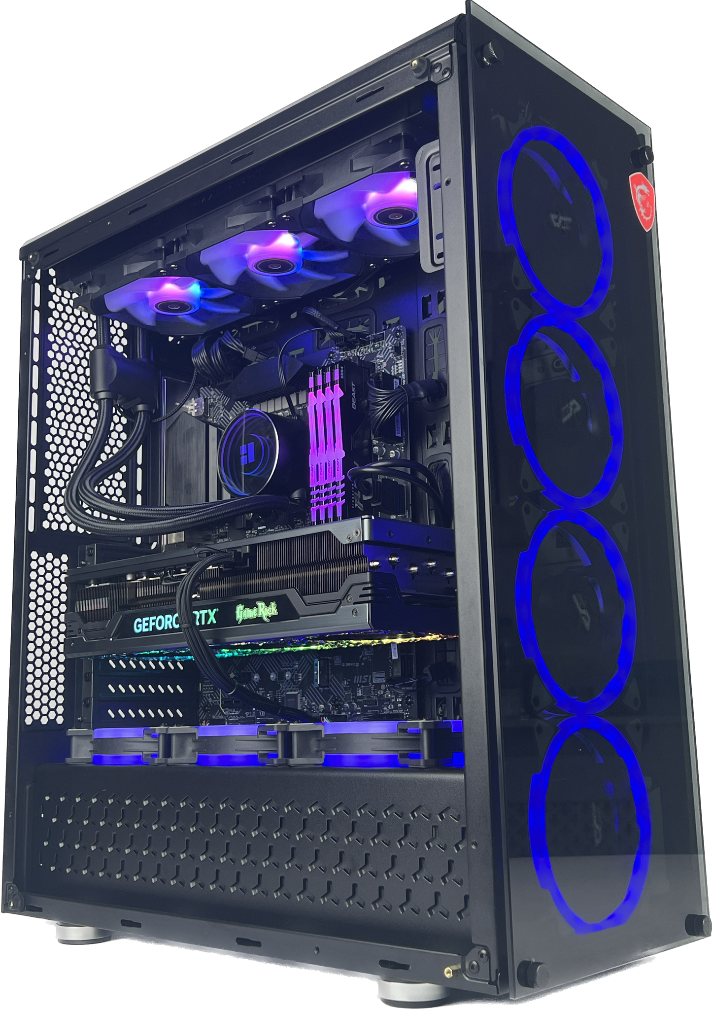 Gaming PC RTX 4080 i9 12900K 10 Fans